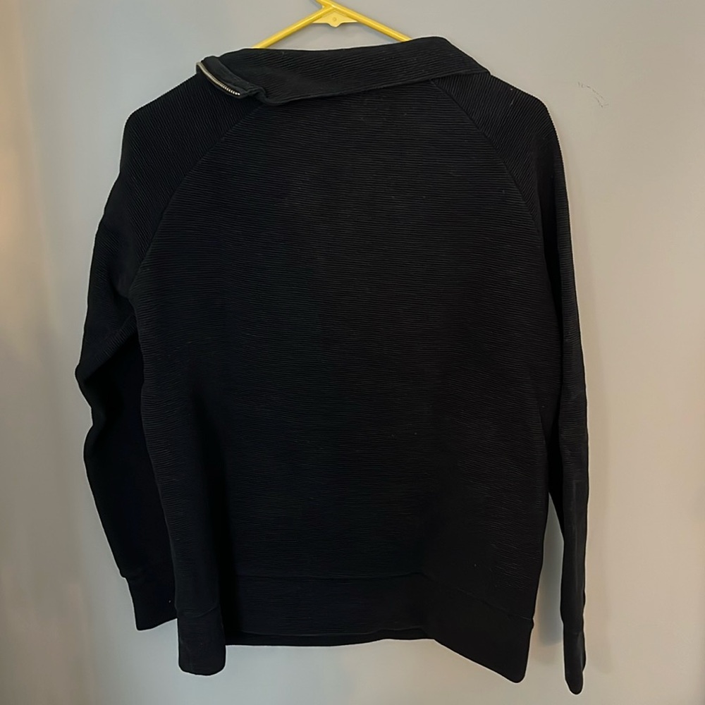 Lightly Worn Peloton Black Pullover - S - image 4